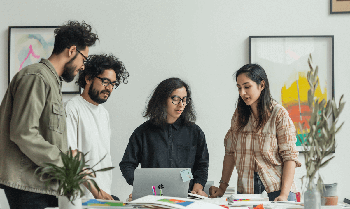 Team-conducting-keyword-research